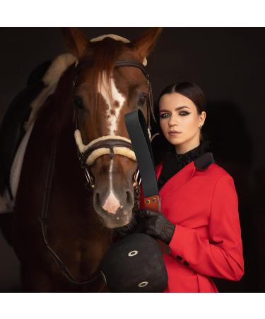 BAVIHOR 19'' Riding Crop for Horses - Anti-Slip Equestrianism Crops, Black - Buy Online on GoSupps.com