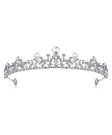Lovelyshop Royal Crystal Princess Wedding Alloy Headpiece silver1 - Buy Online on GoSupps.com