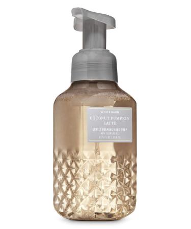 Bath and Body Works White Barn Coconut Pumpkin Latte Gentle Foaming Hand Soap 8.75 Fl oz