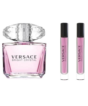 EQUIVALENCE Bright Crystal Eau de Toilette Edition Travel Size Spray for Women Perfume 100% Original (Pack 2 bottles 10ml) large bottle not included Floral citrus