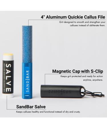 Buy SandBar Quickie Callus File - Ultimate Callus Tool for Hands | Includes Salve | International Shipping Available - Buy Online on GoSupps.com