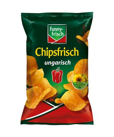 Funny-Frisch Chipsfrisch Hungarian - Pack of 10 (10 x 150g) | Buy Authentic Snack Online - International Shipping - Buy Online on GoSupps.com