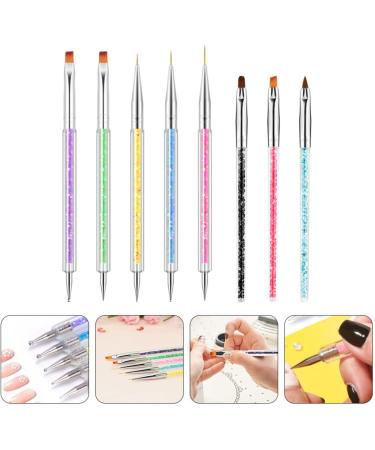 minkissy 2 Sets Nail Pen Nail Tech Accessories Nail Art Liner Brush Nail Painting Tools Nails Kits Dotting Pen Wear- Resistant Nail Art Pen Gel for Nails Nail Gel 3d Qiu Ju Household Abs - Buy Online on GoSupps.com
