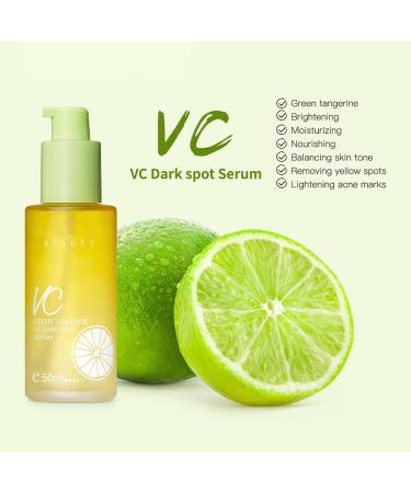  BAInuai Green Tangerine Anti-Dark Spot Serum & Brightening Vitamin C Facial Serum Green Tangerine Extract Moisturizing Skin Soothing Serum 2 Pack - Buy Online on GoSupps.com