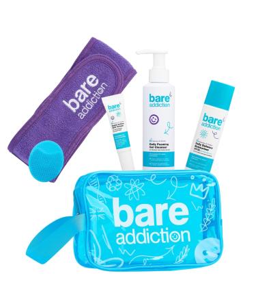 Teenage & Tween Skincare Routine Gift Set - 3 effective natural skincare products - suitable for acne/oily-prone skin - Bare Necessity Gift Set