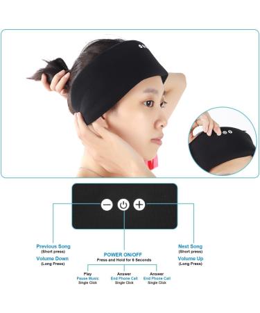 ALASKA BEAR Bluetooth Sleep Headband with HD Stereo Music, Noise Reduction, and Thin Speakers - Black - Buy Online on GoSupps.com