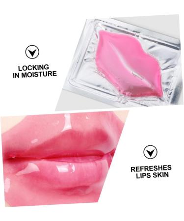 LIFKOME 15Pcs Collagen Lip Mask Nourishing Hydrating Lip Skin Care Supplies Skin Friendly Gel Pads for Soft Smooth Texture - Buy Online on GoSupps.com