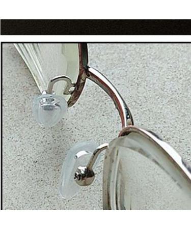 Efarma Glasses Bracket - Metal Nose Pad Replacement Set | Silver - Repair Your Glasses with Comfort - Buy Online on GoSupps.com