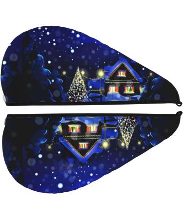 Quick-Dry Hair Towel Wrap Turban with Button | Best Hair Drying Towel for Effortless Style - Perfect Gift for Christmas - Buy Online on GoSupps.com