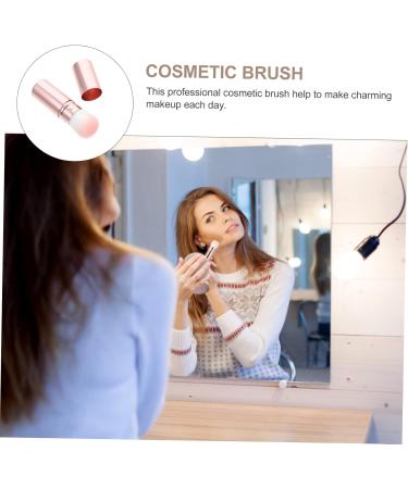 Beatifufu 1pc Blush Brush Blush Makeup Brush Loose Powder Brush Travel Powder Brush Retractable Concealer Portable Makeup Brush Retractable Blusher Brush Women Makeup Beauty Brush Aluminum - Buy Online on GoSupps.com
