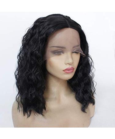 Buy Bghjue Short Curly Kinky Wig for Women - Fluffy Wavy Synthetic Hair Natural Big Curl Afro Wig with Bangs & Free Cap - International Shipping - Buy Online on GoSupps.com