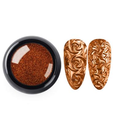 4D Sculpture Nail Art Silicone Molds - Glitter Powder PVC Soft Glue DIY Decoration Accessories (9 Pieces) - Magic Mirror & Titanium Powder for Stunning Designs - Buy Online on GoSupps.com