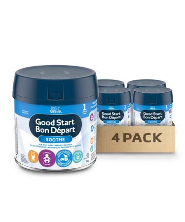 NESTL GOOD START Soothe Baby Formula Powder 0+ Months 550 g 4 Count Packaging May Vary