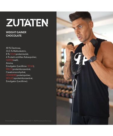 Mammut Nutrition Weight Gainer Crash 5000 Chocolate - 1400g Mass Gainer with Creatine | Boost Muscle & Energy | International Shipping Available - Buy Online on GoSupps.com