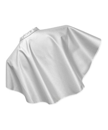 VINTORKY Hair Salon Shawl Makeup Artist Must Haves Hair Dye Cape Hair Coloring Shawl Hair Cutting Shawl Cape for Hair Coloring Makeup Cape Salon Cape Mesh Leather White Apron Perm Dyeing