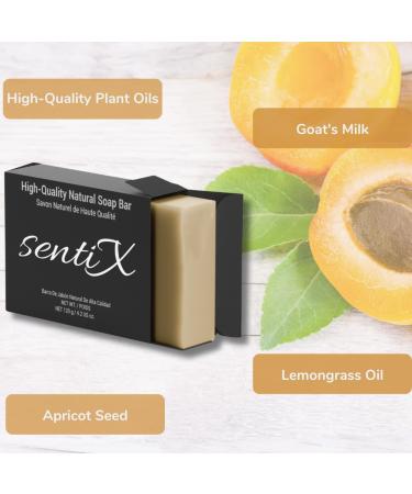 Buy SentiX Organic Apricot Soap - Vegan Natural Fragrance Paraben & Sulfate-Free International Shipping Available - Buy Online on GoSupps.com