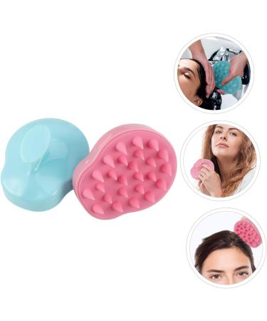 Shop TOVINANNA 2-Piece Massage Shampoo Brush - Silicone Scalp Massager & Hair Washing Comb for Ultimate Relaxation - Buy Online on GoSupps.com