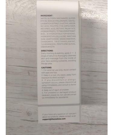 ZealSea 2oz Hyaluronic Acid Serum for Face | Hydrating Facial Serum with Retinol, Niacinamide, Ceramides | Smooth Fine Lines | All Skin Types | Paraben & Fragrance-Free | 2 Fl Oz - Buy Online on GoSupps.com