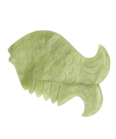 Minkissy 1PC Jade Kamm Manual scalp Massage devices manual massage tools hair scalp massage device Household tools facial cockroach tool natural comb jade massage tools
