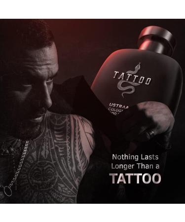 Tattoo Cologne Perfume for Men Audacity meets Fragrance Strong | edgy | long-lasting perfume - 100 ml - Buy Online on GoSupps.com