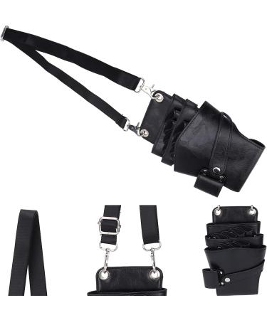 Hairdressing Scissors Holder Multiple Pocket Professional Practical Hair Scissors Holster for Hairdressing Tool for Pet Shop for Salon - Buy Online on GoSupps.com