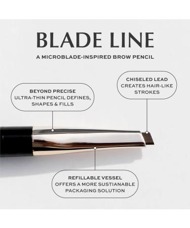 Blade Line Brow Pencil - Warm Brown | International Shipping Available - Shop Now - Buy Online on GoSupps.com
