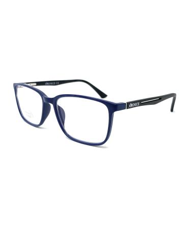 Venice Eyewear Occhiali - Blue light filter Reading glasses Anti Blue light.Computer glasses Steel Professional for men women gamer glasses Venice blue - black +1.00