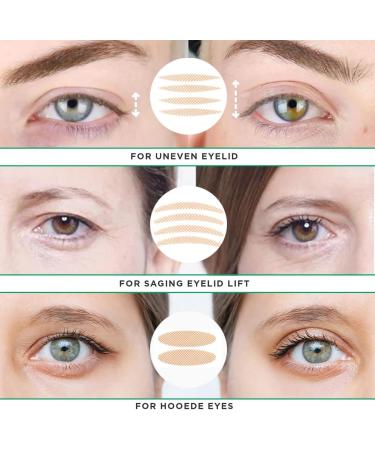 600 Pieces Double Eyelid Tape Eyelid Tape Eyelid Sticker Eyelid Lifter Strips Invisible Double Eyelid Stripes Eyelid Tape Set Double Sided Eyelid Tape Double Eyelid Patch Eyelid Stripes - Buy Online on GoSupps.com