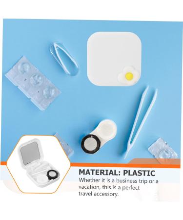 JECOMPRIS 8-Pack Contact Lens Containers with Tweezers & Suction Rod - Travel Set for Safe Lens Storage & Cleaning - Buy Online on GoSupps.com