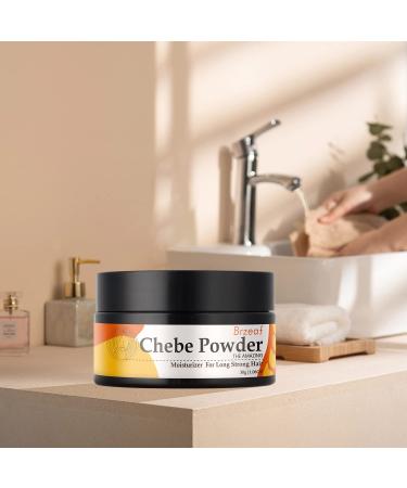 Brzeaf Natural Chebe Powder (30g) - African Hair Growth Treatment | Moisturizing & Lubricating | Prevents Breakage & Promotes Deep Conditioning - Buy Online on GoSupps.com