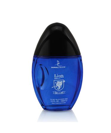 LION HEART BLUE BY DORALL COLLECTION COLOGNE FOR MEN 3.3 OZ / 100 ML EAU DE TOILETTE SPRAY