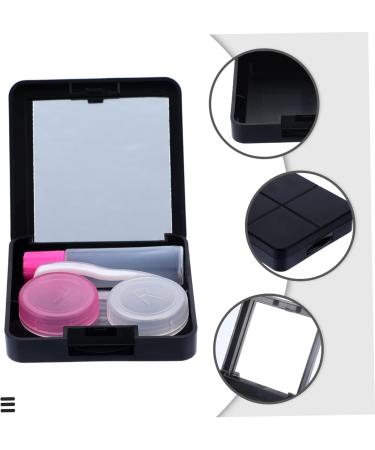 Frcolor Contact Lens Container - Halloween Glasses Organizer with Suction Rod Holder & Travel Case | Perfect for International Shipping - Buy Online on GoSupps.com