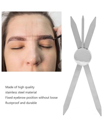 Digital Callipers Vernier Calipers ToolEyebrow Stencil Ruler Stainless Steel Three Point Positioning Permanent Makeup Eyebrow Makeup Ruler for Microblading Eyebrow Measure - Buy Online on GoSupps.com