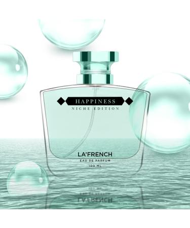 Fr'ench Happiness Perfume for Men and Women | Intense Eau de Parfum | Premium Long Lasting Luxury Fragrance | Luxury Perfume Gift Ideal for Both Men and Women | 100ml (3.38 Fl Oz) - Buy Online on GoSupps.com