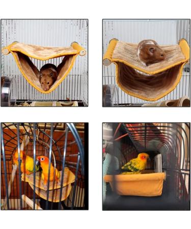 JVHLOV Bird Nest Parrot Hammock Bunk Winter Warm Bird Nest Bed Parrot Cage Sleeping Bed Hanging Hammock Snuggle Hut Parrot House Tent Toy Bird Cage Perch - Buy Online on GoSupps.com