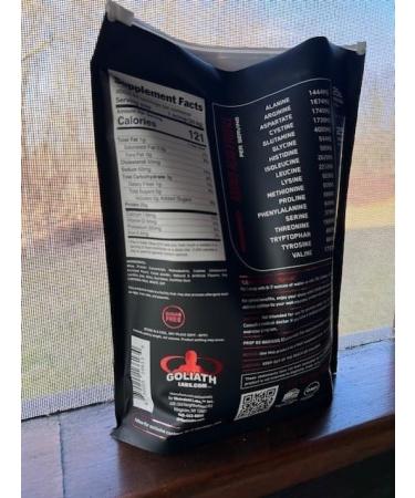 Goliath Labs 100% Whey Protein Powder Isolate/Blend | Fast-Absorbing Workout Supplements for Men and Women | 25g of Pure Protein and 5.5g of BCAAs | 5 lbs 68 Servings (5 LB Cookies n Cream) - Buy Online on GoSupps.com