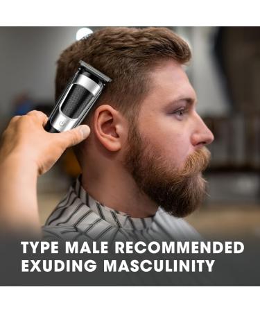Professional Men's Hair Clippers - Electric Barber Tools for Precision Cutting & Carving - USB Rechargeable Retro Design - Buy Online on GoSupps.com