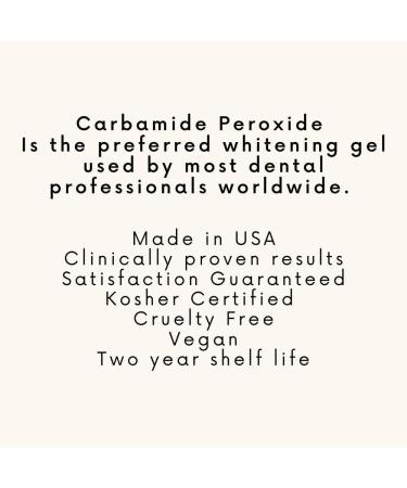 44% Carbamide Peroxide Teeth Whitening Gel Syringe | 10 Ml (Pack of 10) | Includes Mouth Trays - Buy Online on GoSupps.com