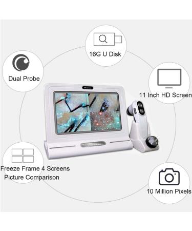 All-in-One Smart Skin And Scalp Detector With 5 Inch Screen Hair Loss Analyzer For Hair Growth - Buy Online on GoSupps.com