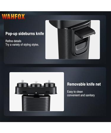 WAHFOX Electric Shaver - Wet & Dry Rechargeable Shaver with Charging Stand & Pop-up Trimmer | Includes Shaving Cream - Buy Online on GoSupps.com