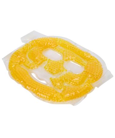 Nunafey Facial gel bead pack dark circle removal relieves eye fatigue eye mask reduces puffiness reusable ice pack for women and men for eye care.