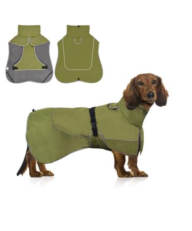 Wufanc dog coat waterproof - reflective dog jacket with adjustable closure for all seasons - comfortable protection for your dog at indoor outdoor activities