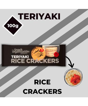 The snack organisation Rice Crackers Gluten Free Pick N Mix | Choose From 3+ Flavours | Lightly Salted Sweet Chilli Barbeque Teriyaki - Pack of 2 x 100g - Buy Online on GoSupps.com