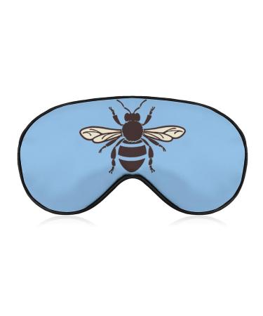 Bee Sleep Mask Block Out Light Sleeping Eye Mask Comfortable Night Sleeping Mask Ultralight Travel Eye Cover for Women Men