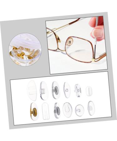 Healeved 4 Set Glasses Accessories - Self-Adhesive Air Guards Breathable Nose Bridge Pillows Pain Relief Multi-Color Perfect for Comfortable Eyewear - Buy Online on GoSupps.com