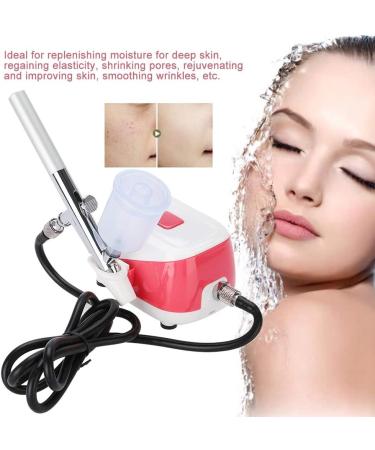 Oxygen Spray Machine for Skin Rejuvenation - Pink | Micro-Nano Beauty Equipment for Moisturizing, Tattoo, SPA - Makeup Sprayer - Buy Online on GoSupps.com