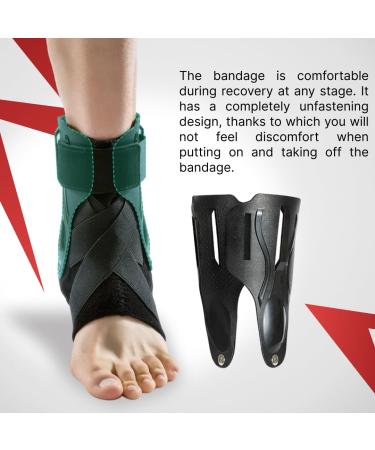 Ankle Brace for Men & Women - Adjustable Compression Support for Sprains Sports & Injury Recovery - Ideal for Basketball & Volleyball (Large - Buy Online on GoSupps.com