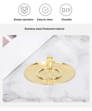 Moxa Coil Holder - Removable Stainless Steel Moxa Stick Storage Base for Home (GOLD) - International Shipping Available - Buy Online on GoSupps.com