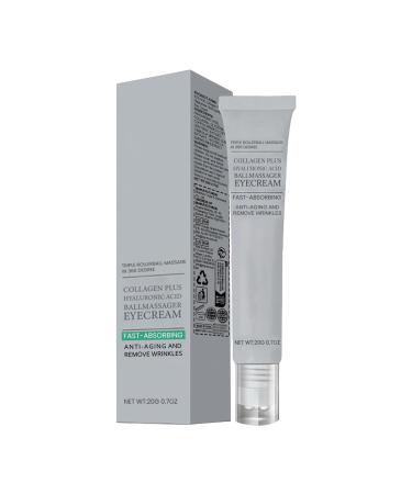 Generisch Eye Cream Roller 20g Concealer for Dark Dark Circles with 360 Spherical Massage Firming and Refreshing Signs of Fatigue and Swelling for Facial Care