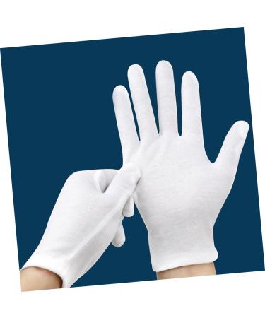 Healvian 12 Pairs Moisturizing Gloves Work Gloves Working Gloves Moisturizing Overnight Gloves White Cotton - Buy Online on GoSupps.com